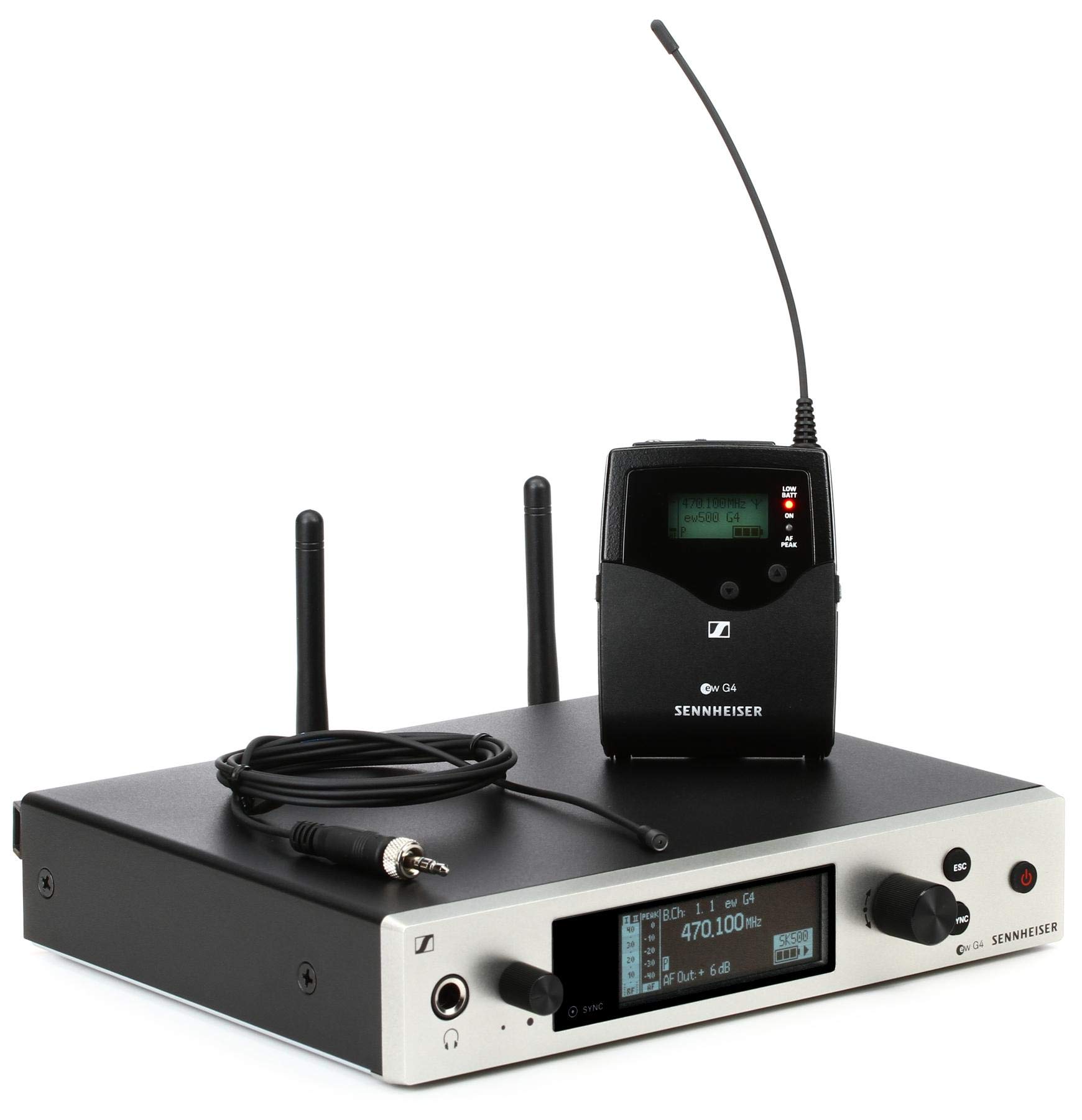 Amazon.com: Sennheiser Wireless Lavalier Set ew 500 G4-MKE2-AW+)